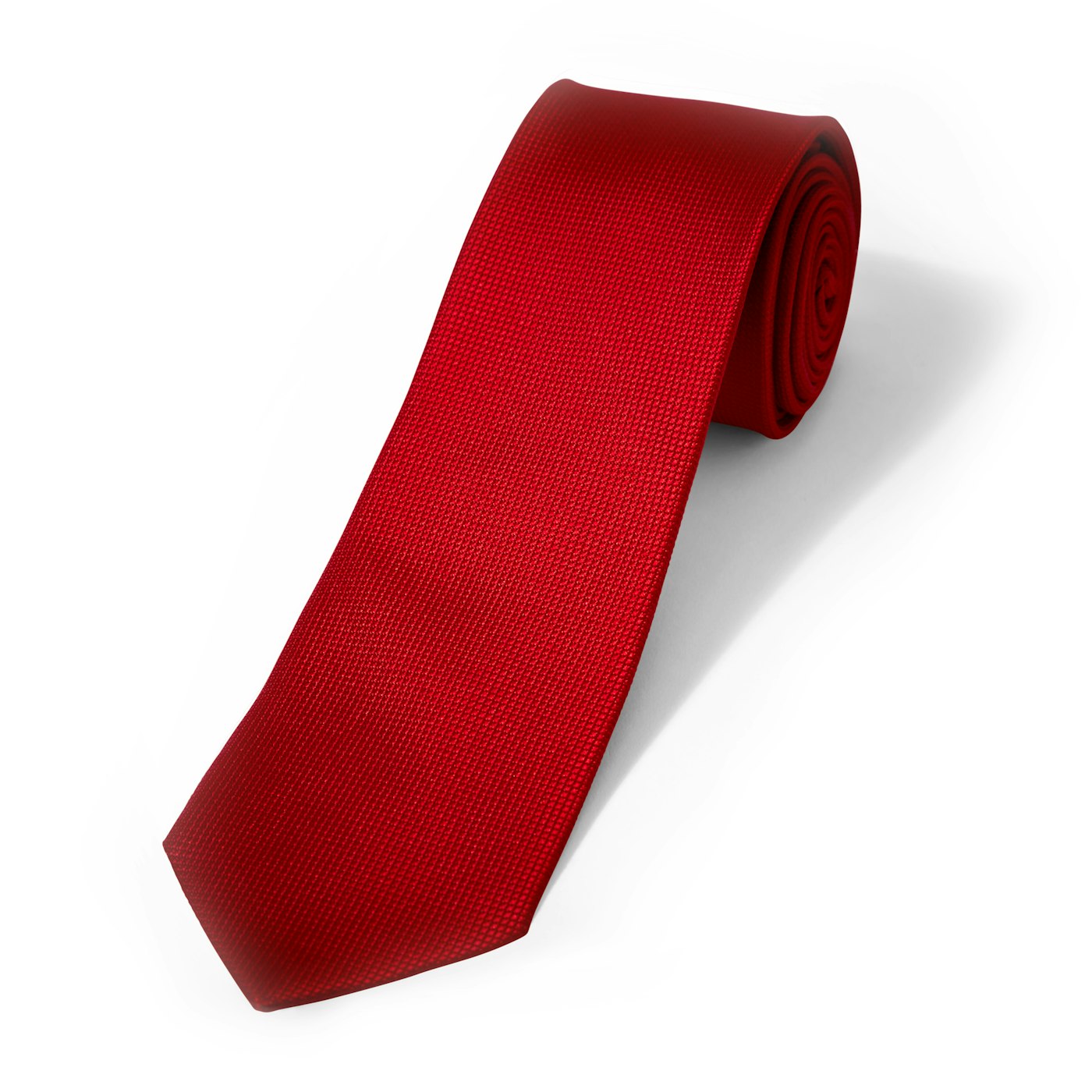 Ruby Textured Micro Square Tie
